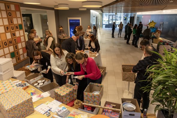 Volunteers and community partners